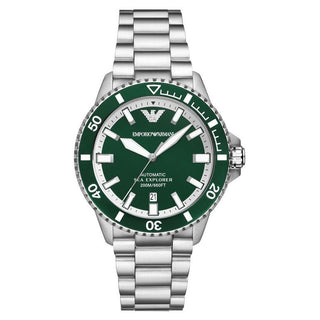 Emporio Armani Sea Explorer Automatic Stainless Steel Watch