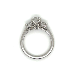 Niamh - Platinum Three Stone 1.30ct Earth Grown Diamond Engagement Ring