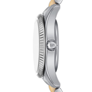Michael Kors Lexington Three-Hand Two-Tone Stainless Steel Watch