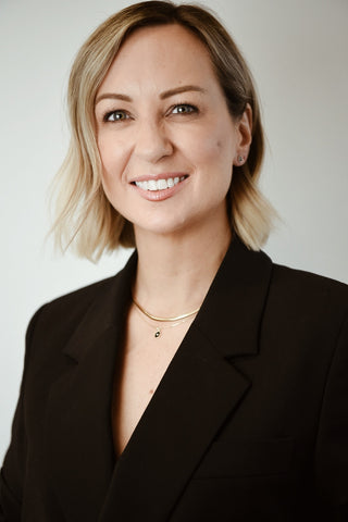 Golden Slim Herringbone Necklace