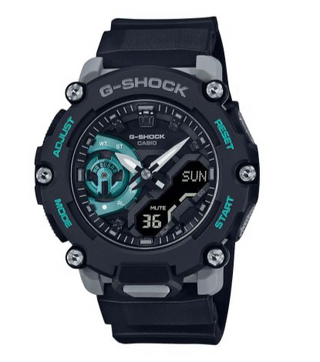 Casio G-Shock Carbon Core Guard Black & Blue Watch