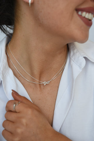 Sterling Silver Grá Necklace