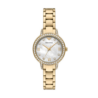 Emporio Armani Cleo Ladies Gold Watch