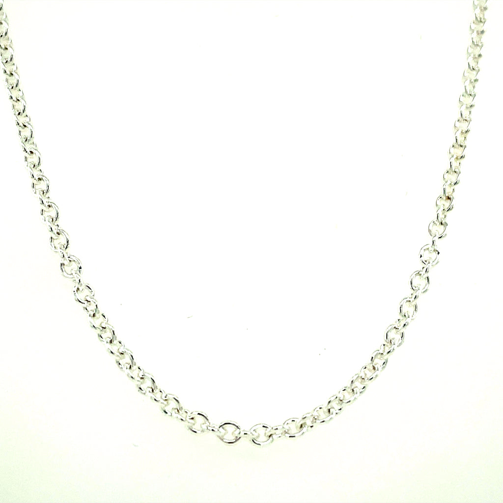Sterling Silver 18” Chain with Adjustment at 16” – Tadgh O Flynn Jewellers