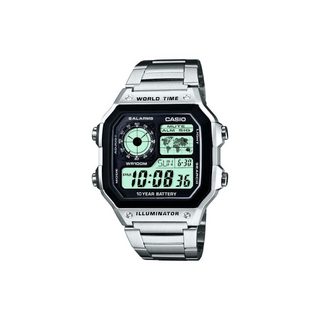 Casio Gents Classic Digital Silver Collection Watch