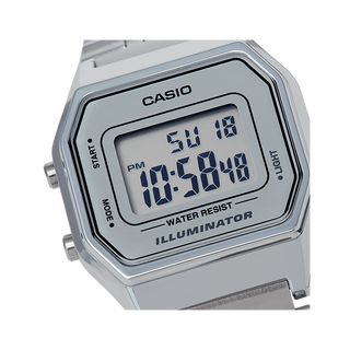 Casio Vintage Silver Digital Watch