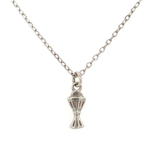Sterling Silver Chalice Pendant