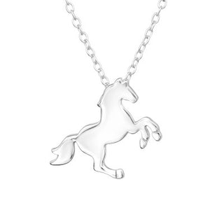 Children’s Sterling Silver Horse Necklace