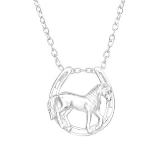 Children’s Sterling Silver Horseshoe Necklace