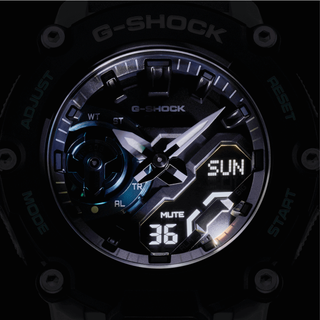 Casio G-Shock Carbon Core Guard Black & Blue Watch