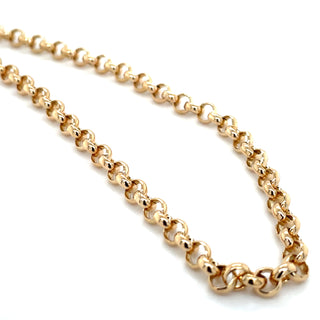 vintage 9ct gold necklace