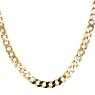 vintage 9ct gold mens necklace