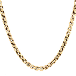 Vintage 9ct Yellow Gold Heavy Box Chain