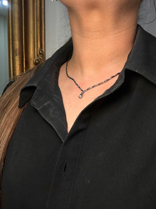 18ct White Gold .30ct Diamond Necklet