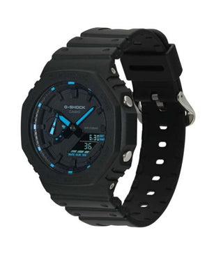 Casio G-Shock Black & Fluorescent Highlight Watch
