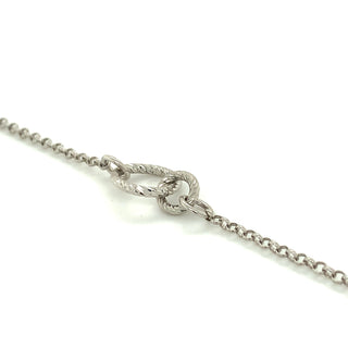 Fraboso Silver Diamond Cut Bracelet