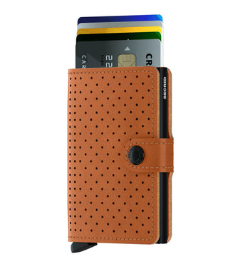Secrid Miniwallet Perforated Congac