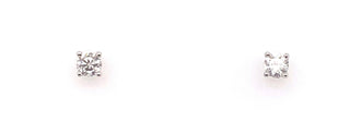 18ct White Gold 0.30ct Earth Grown Diamond Stud Earrings