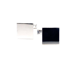 Sterling Silver Square Gents Cufflinks