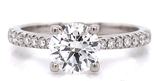 Mia - Platinum Solitaire Earth Grown Diamond Engagement Ring