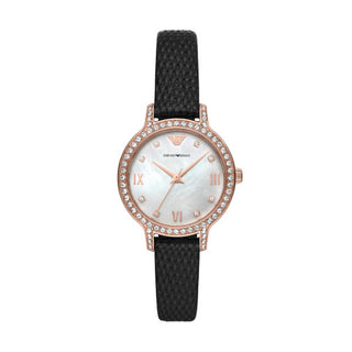 Emporio Armani Ladies Cleo with Mother of Pearl Face