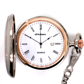 Dalton Two Tone Pocket Watch