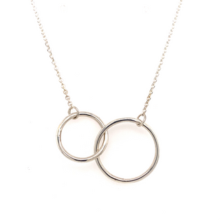 Tadgh Óg Silver Double Circle Pendant