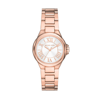 Michael Kors Camille Three-Hand Rose Gold Watch