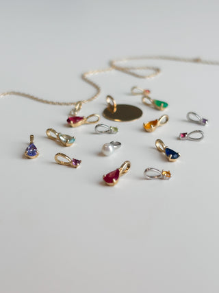 Create Your Birthstone Charm Necklace