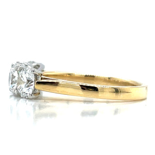 Jasmin - 18ct Yellow Gold 2.05ct Laboratory Grown Four Stone Diamond Ring