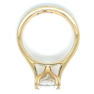 Hannah - 18ct Yellow Gold Laboratory Grown 3.03ct Radient Cut Solitaire Diamond Ring