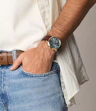 Fossil Neutra Chronograph Brown Leather Watch