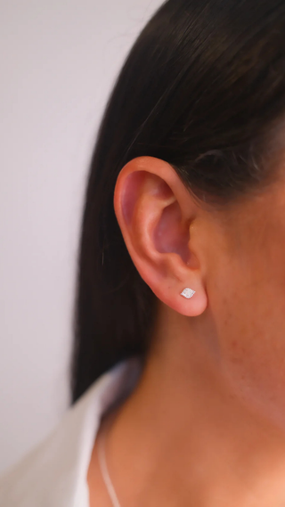 Sterling Silver Pearl Studs