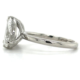 Jordan - Platinum 3.42ct Laboratory Grown Toi Et Moi Diamond Ring
