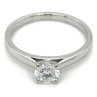 Fay - Platinum Laboratory Grown 0.51ct Round Brilliant Solitaire Diamond Ring