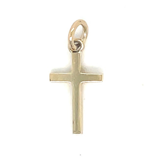 Vintage 9ct Yellow Gold Petite Cross Pendant