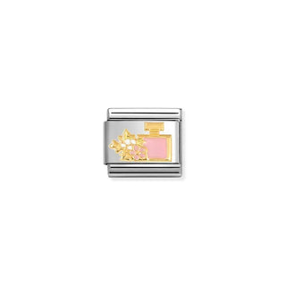 CHARM, COMPOSABLE LINK, PERFUME WITH FLOWER