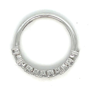 Platinum Laboratory Grown 0.45ct Pear And Marquise Diamond Ring