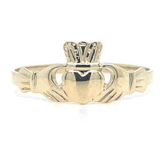 9ct Yellow Gold Claddagh Ring