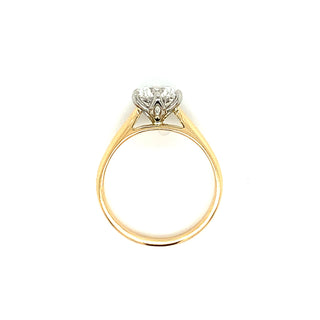 Addison - 18ct Yellow Gold 2.5ct Six Claw Laboratory Grown Solitaire Diamond Ring