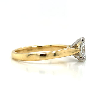 Emma - 18ct Yellow Gold 0.72ct Laboratory Grown Oval Diamond Ring