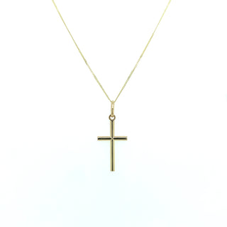 9ct Yellow Gold Small Light Cross