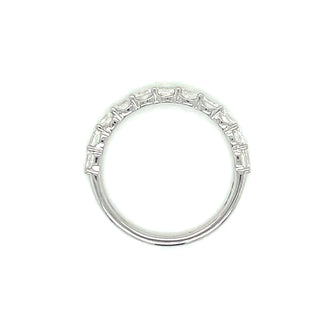 Platinum 0.44ct Horizontal Oval Earth Grown Diamond Ring
