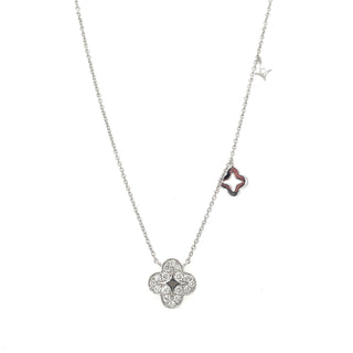 9ct White Gold Stars of the Night Diamond Necklace