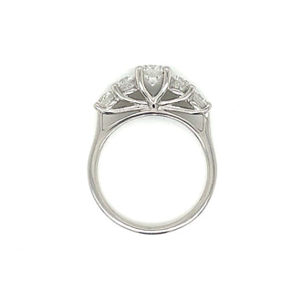 Platinum Five Stone 1.39ct Laboratory Grown Diamond Eternity Ring