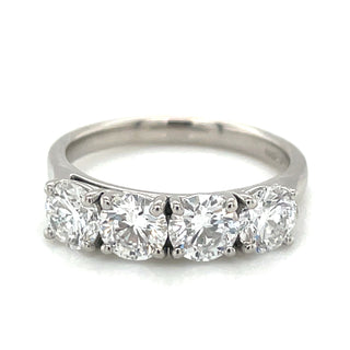 Laura - Platinum 1.72ct Lab Grown Four Stone Diamond Ring