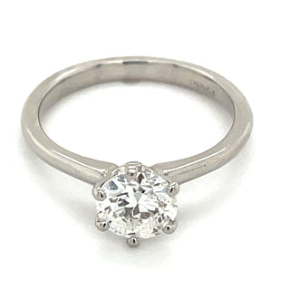 Caroline - Platinum 1ct 6 Claw Solitaire Earth Grown Diamond Engagement Ring