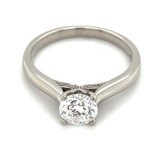 Léonie - Platinum .90ct Earth Grown Diamond Solitaire Engagement Ring