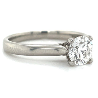 Léonie - Platinum .90ct Earth Grown Diamond Solitaire Engagement Ring