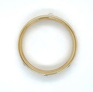 Tadgh Óg 18ct Yellow Gold 0.20ct Laboratory Grown Gypsy Set Band